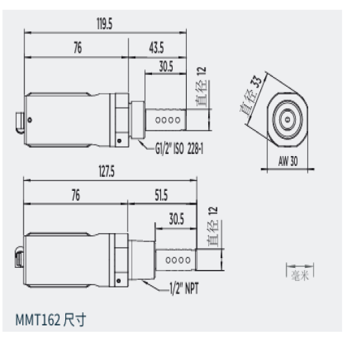 MMT162油中微量水分和温度变送器